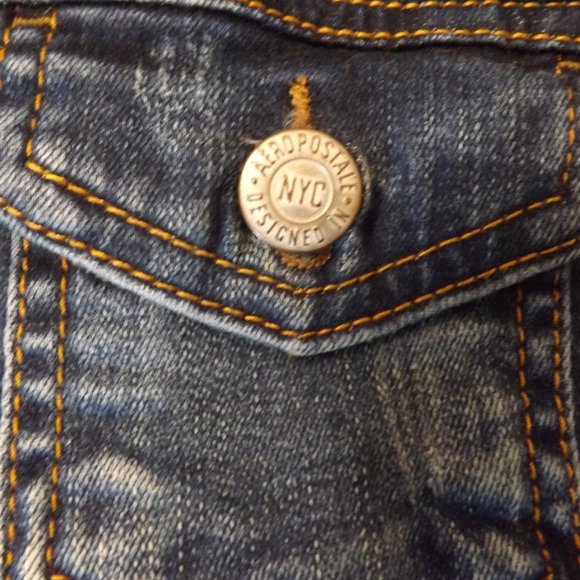 Aeropostale Jean Jacket- Women's XS - Picture 6 of 14